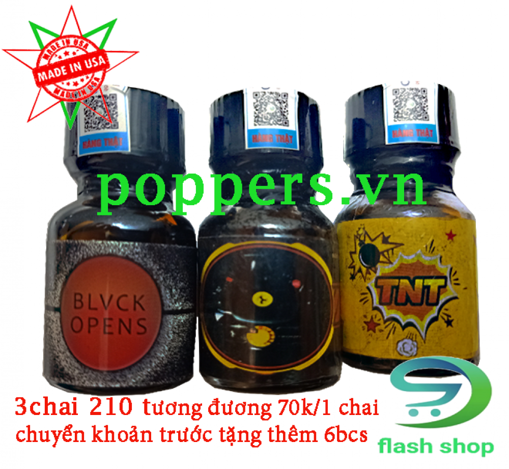 poppers 3 chai 210